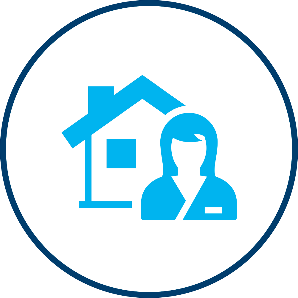 Aqua Home Care Icon for Live-In & 24 Hour Care